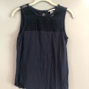 H&M navy tank top